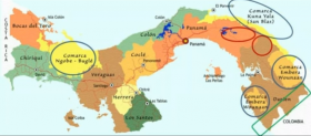 Map of Panama showing comarcas – Best Places In The World To Retire – International Living